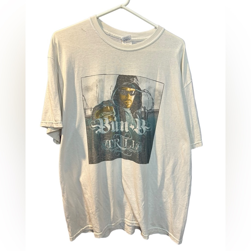 Vintage Rare Bun B Trillz Tour Rap Tee shirt